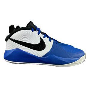 Nike Team Hustle D Game Royal White Shoes AQ4224-405 Youth Boy's Size 7 Y (GS)